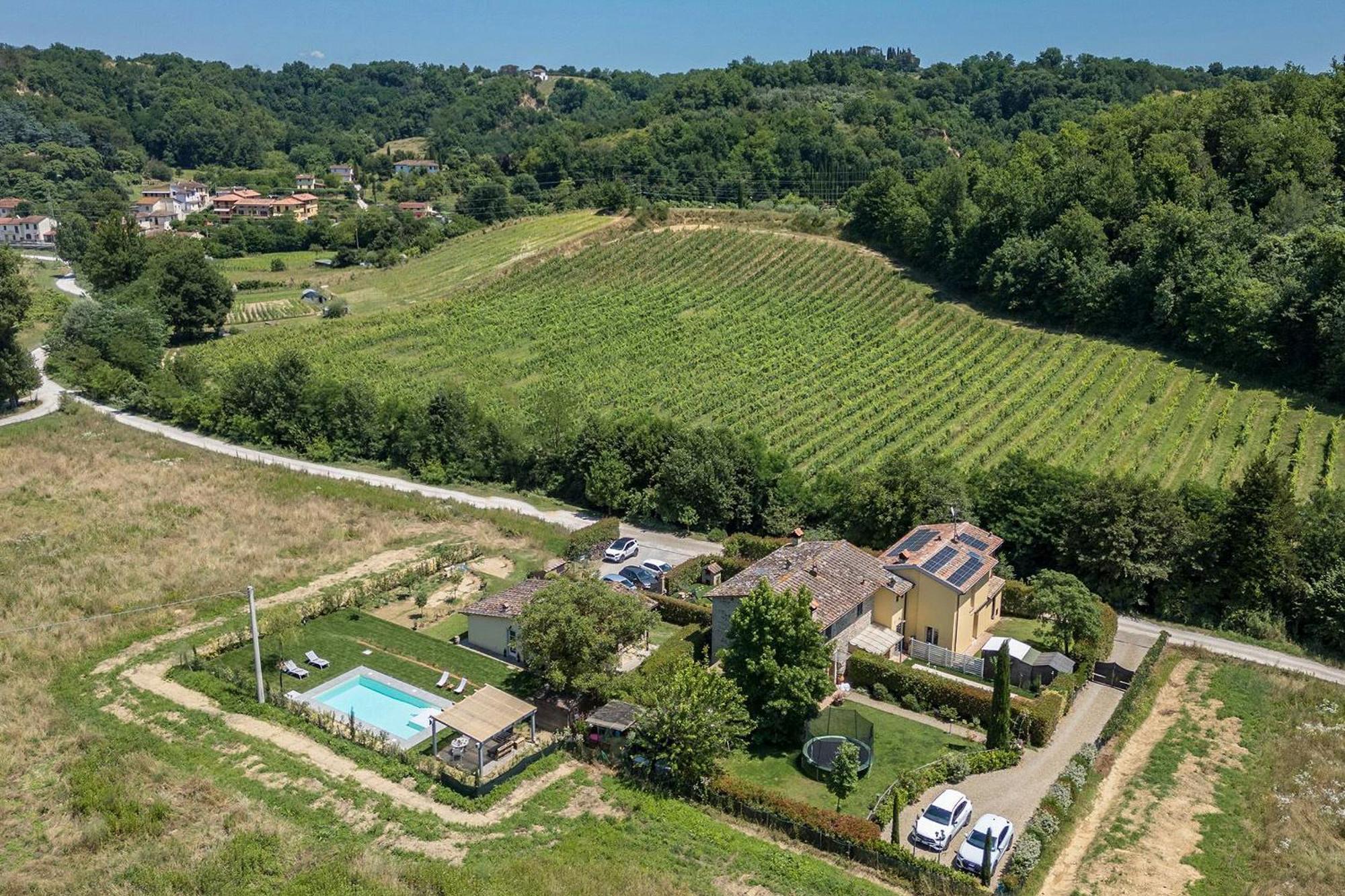 Vila Il Fienile Toscano Montevarchi Exteriér fotografie