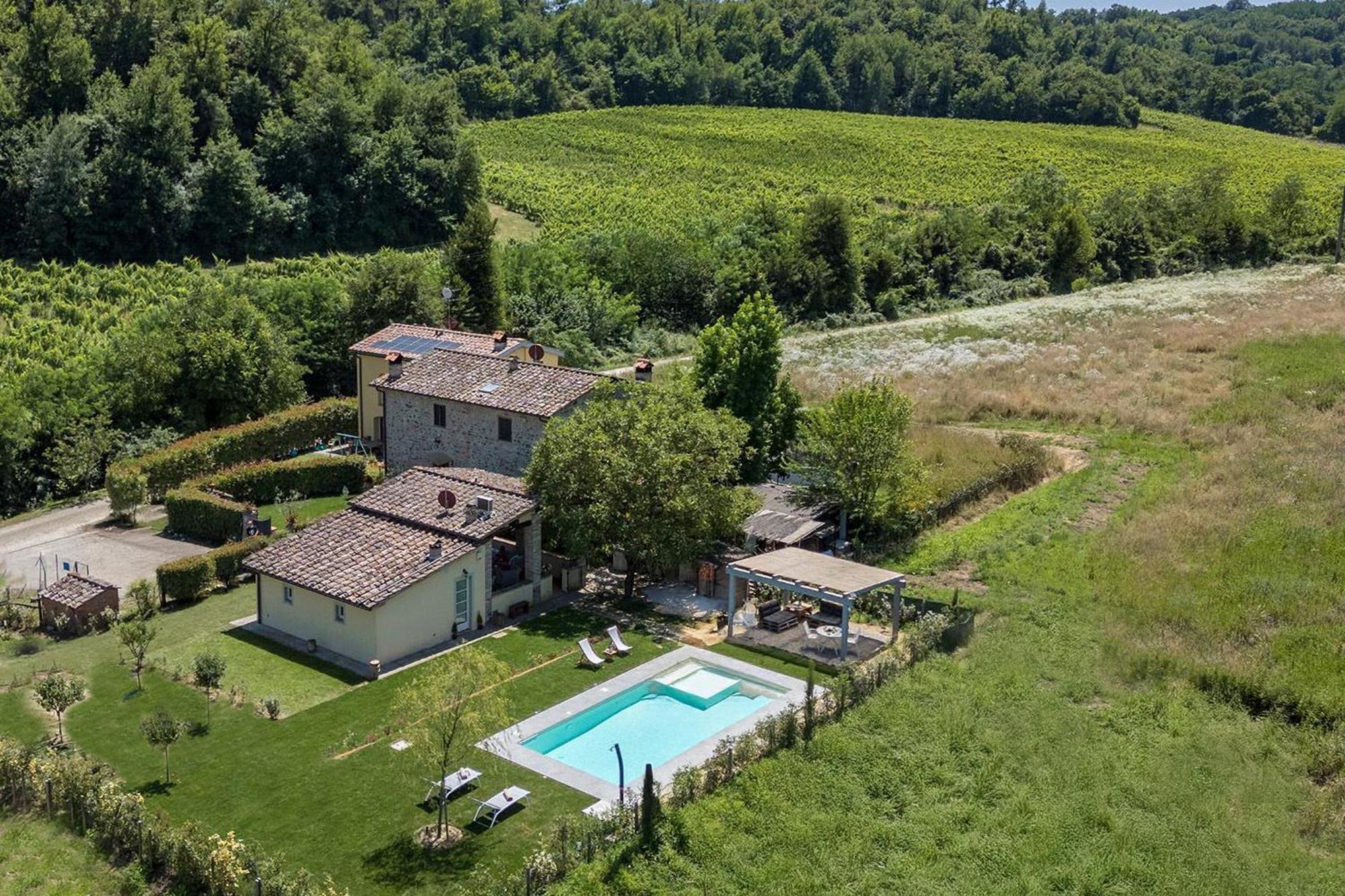 Vila Il Fienile Toscano Montevarchi Exteriér fotografie